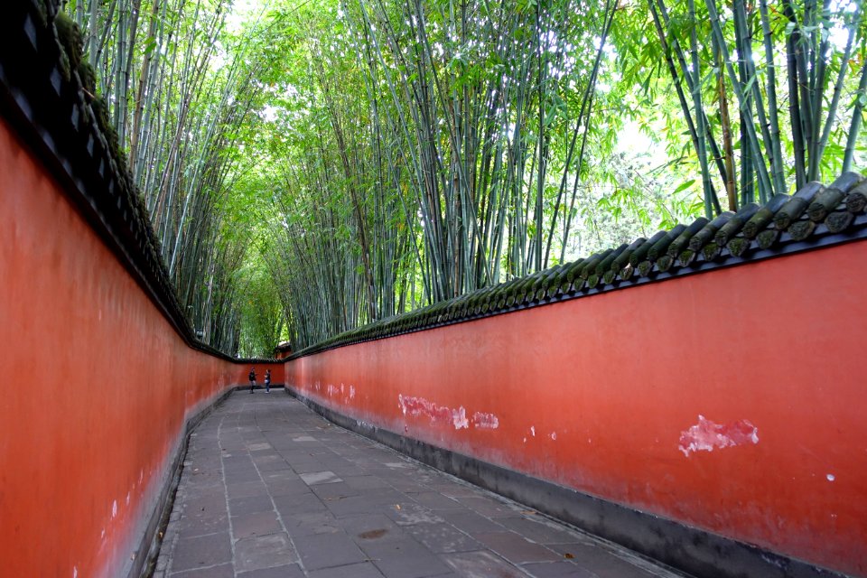 Corridor - Wuhou Shrine - Chengdu, China - DSC05483