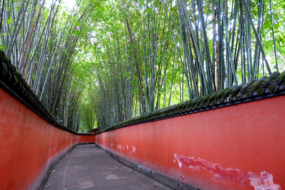 Corridor - Wuhou Shrine - Chengdu, China - DSC05487