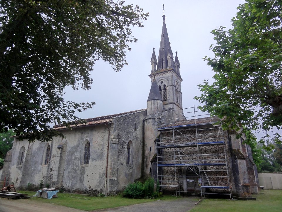 Commensacq (Landes) Église Saint-Martin PA00083936