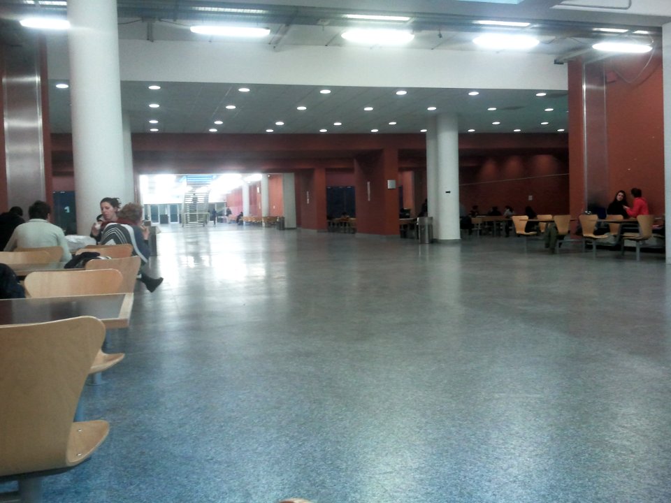 Corridoio sotterraneo tra U1-U2 e U3-U4, Università Milano-Bicocca