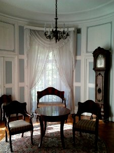 Corner cabinet in the Myślewicki Palace in Warsaw