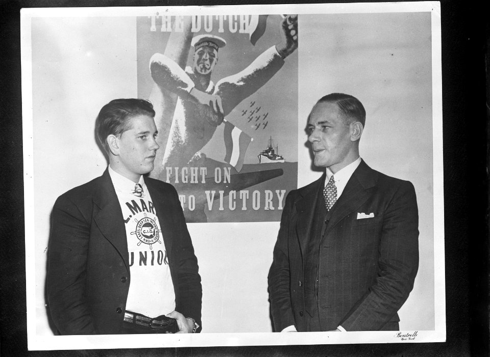 Cornelis van der Slot (37) en Nick Hoogendam (17) verbleven 83 dagen op een vlo, Bestanddeelnr 935-0166