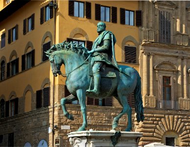 Cosimo Medici Piazza signoria Florence