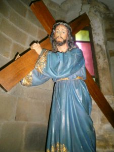 Cornellana - Monasterio de San Salvador, interior de la iglesia 04