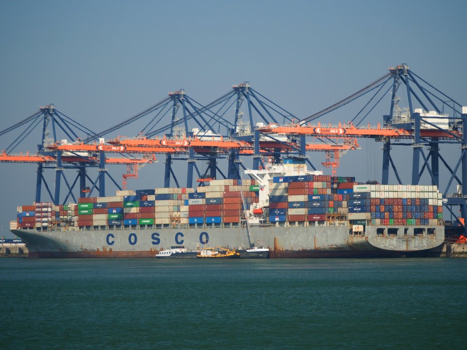 Cosco Vietnam (ship, 2011) IMO 9448815, Port of Rotterdam pic2