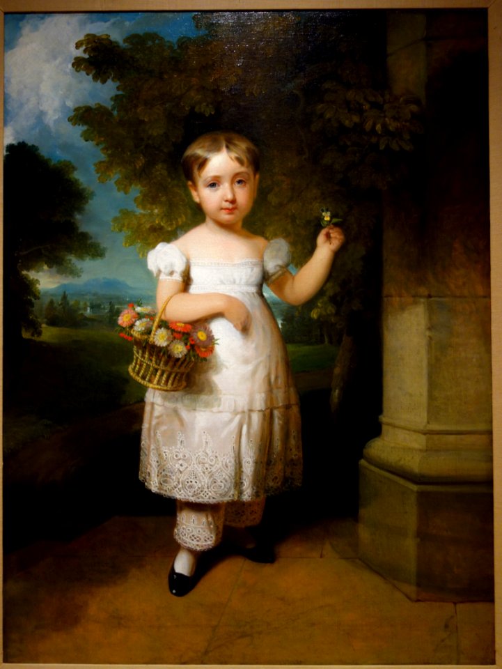 Cornelia Rutgers Livingston by Henry Inman, c. 1833, oil on canvas - New Britain Museum of American Art - DSC09420