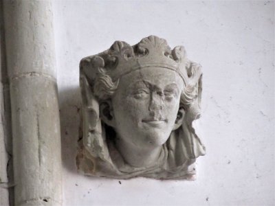 Corbel, St Mary, Westwell 01