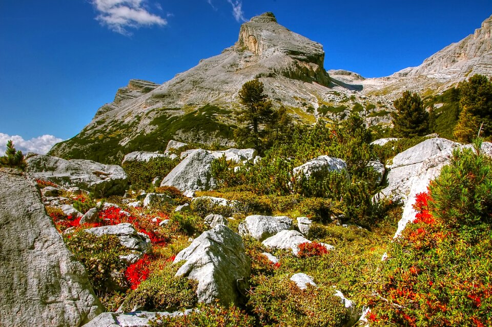 Mountains rock alpine