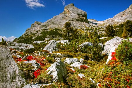 Mountains rock alpine photo