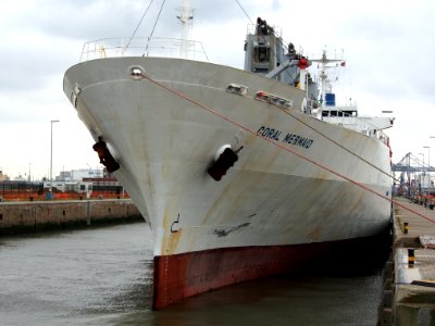 CORAL MERMAID - IMO 9045948 - Callsign A8JI7, Boudewijnsluis, Port of Antwerp