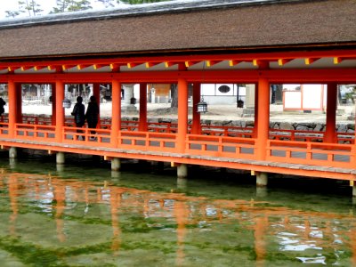 Corridors, Itsukushima Shinto Shrine - DSC01945