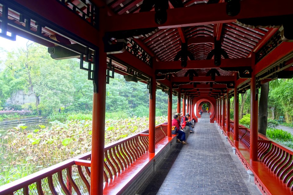 Corridor - Chengdu Culture Park - Chengdu, China - DSC03994