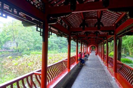 Corridor - Chengdu Culture Park - Chengdu, China - DSC03994