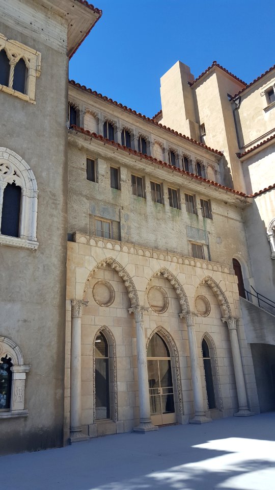 Corinthian Columns on Eastern Exterior of Casa Grande North Wing