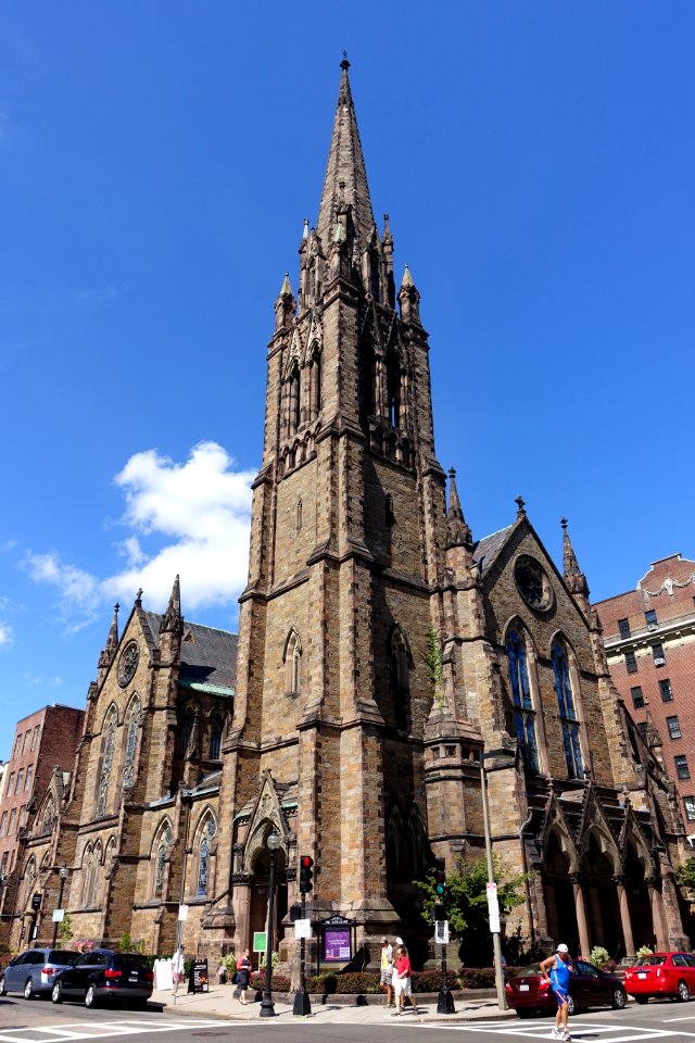 Corner view - Church of the Covenant (Boston) - DSC08132