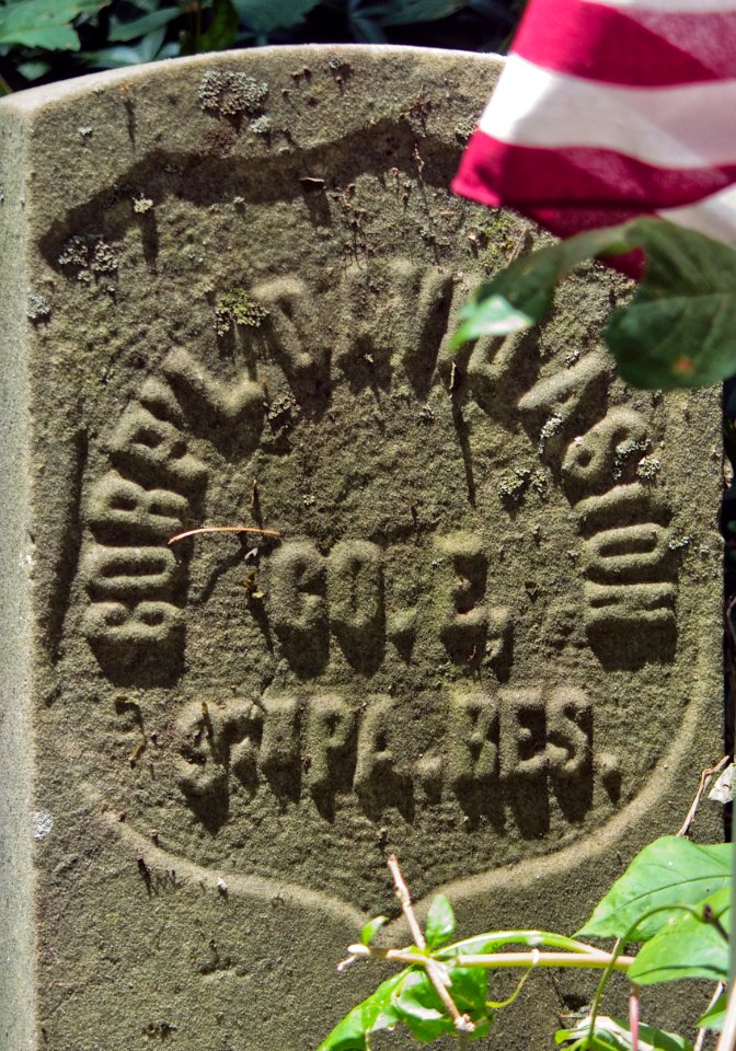 Corporal David Aston Tombstone, Mount Pisgah Cemetery, 2015-08-21, 02