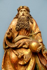 Coronation of the Virgin by Jorg Lederer, view 3, c. 1525, linden wood - Bode-Museum - DSC03077