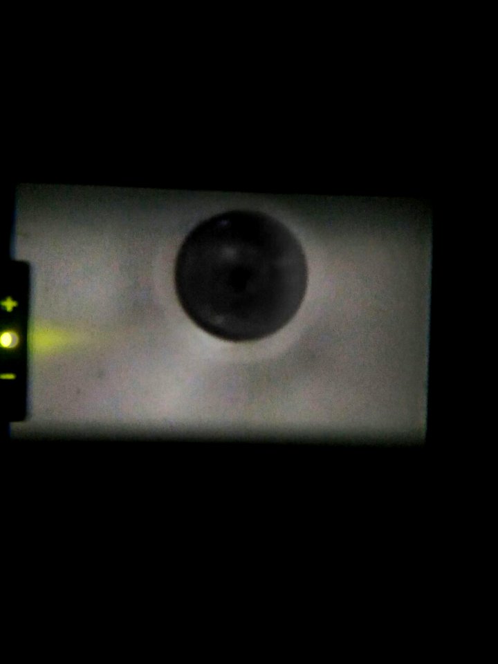 Cosina ViewFinder indicating correct exposure