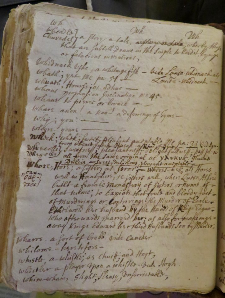 Cornish British Vocabulary folio 49Xv (wh)