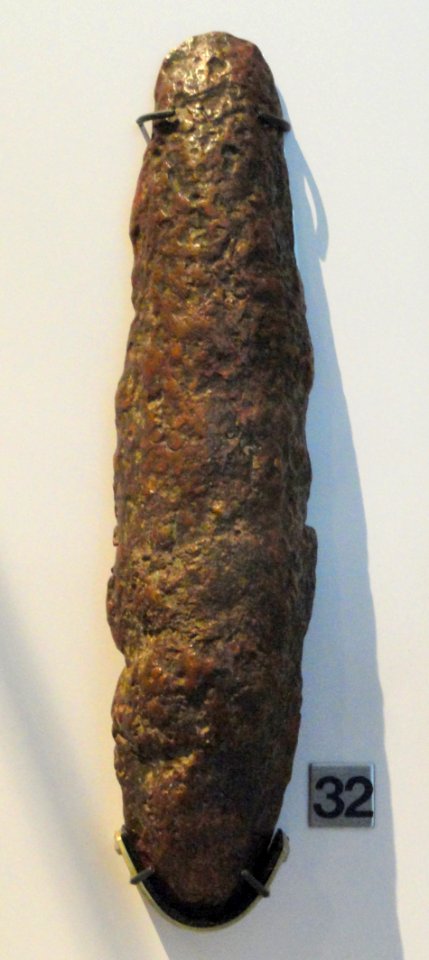 Copper ingot, Democratic Republic of the Congo, collected before 1914 - Royal Ontario Museum - DSC09597