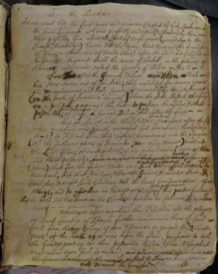 Cornish British Vocabulary folio 2r