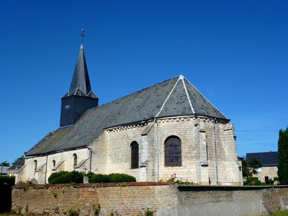 Corny-Machéroménil (Ardennes) église Saint-Denis de Corny