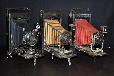 Collector old camera antiques