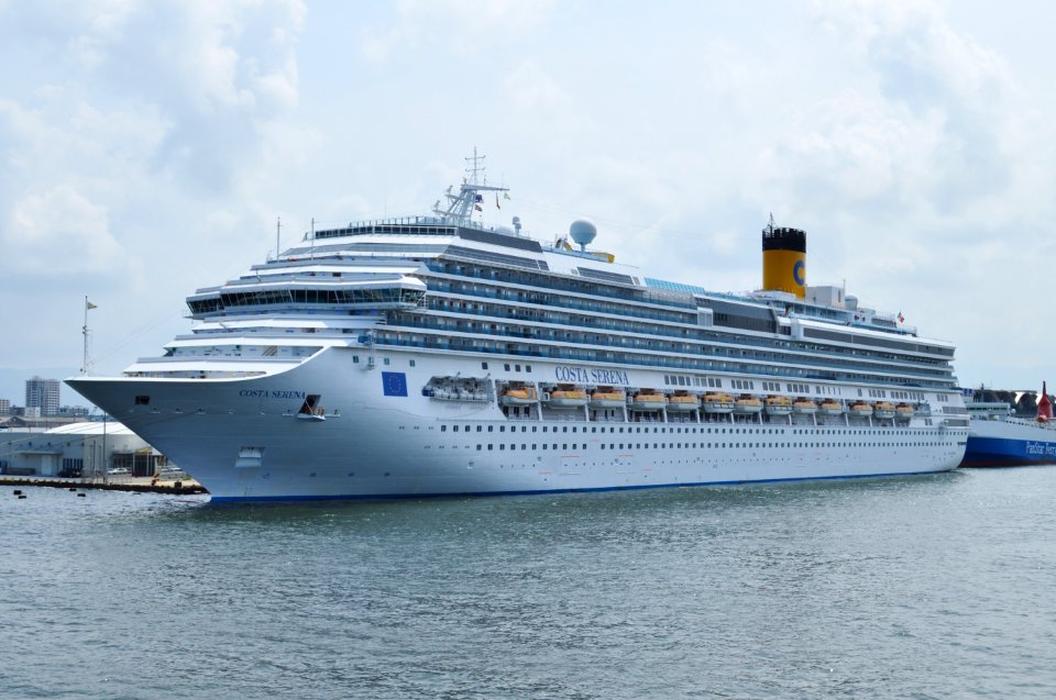 Costa Serena in Hakata port