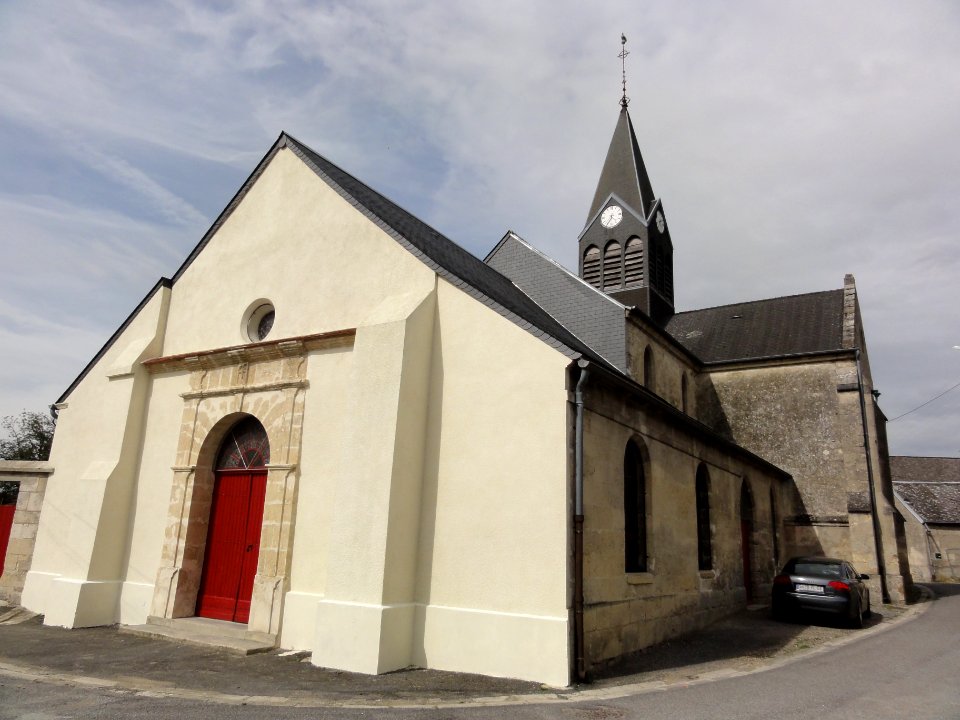 Coucy-lès-Eppes (Aisne) église Saint-Germain