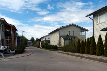 Corner of Tähdenlento and Meteorikatu Haarla Turku