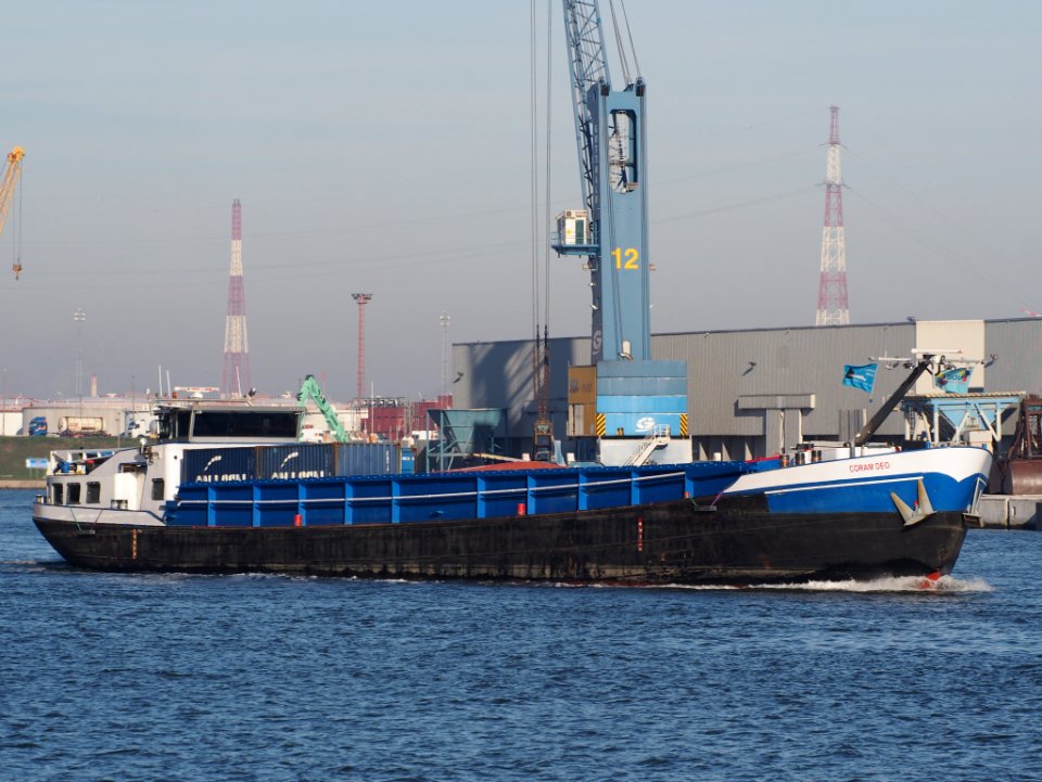 Coram Deo (ship, 1966), ENI 02204119, Port of Antwerp