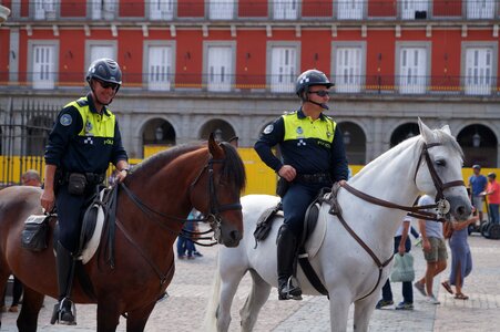 Madrid area plaza mayor photo