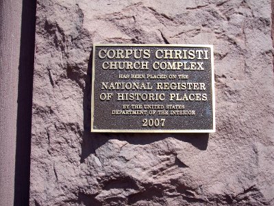 Corpus Christi NRHP sign photo