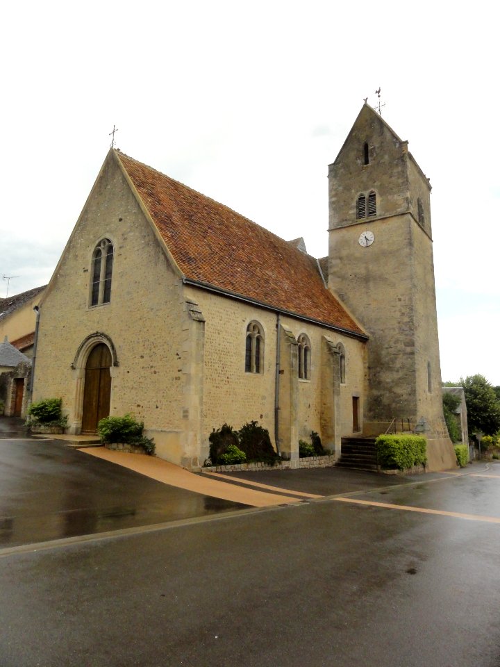 Coulombiers (Sarthe) église