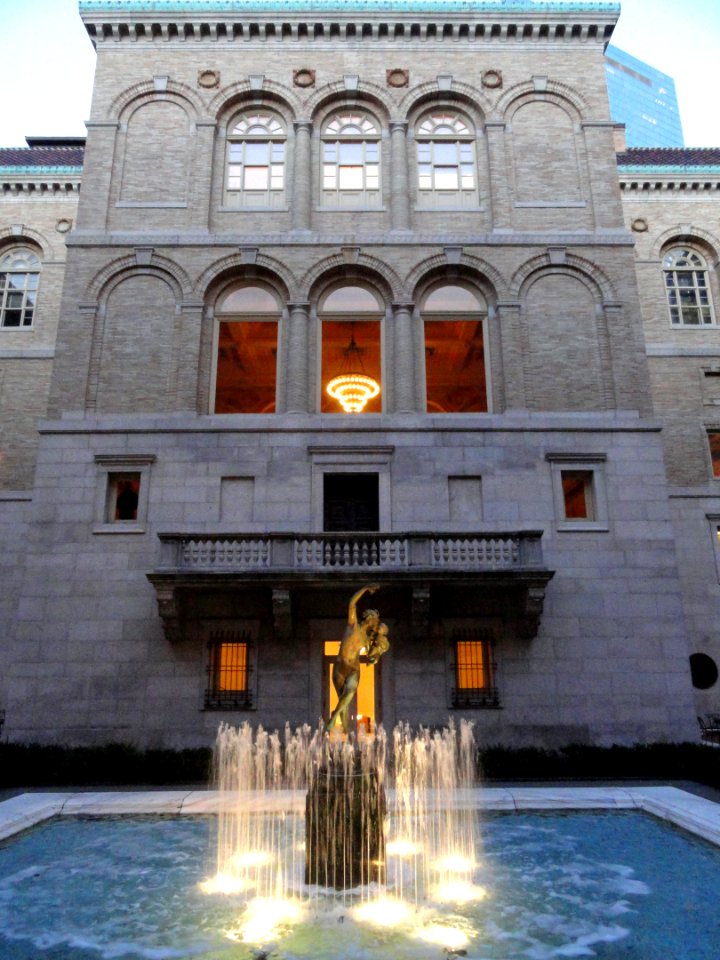 Courtyard - Boston Public Library, McKim Building - DSC09277