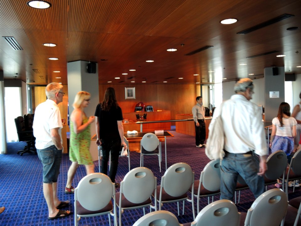 Council chamber in Council House, Perth 01 (E37@OpenHousePerth2014)