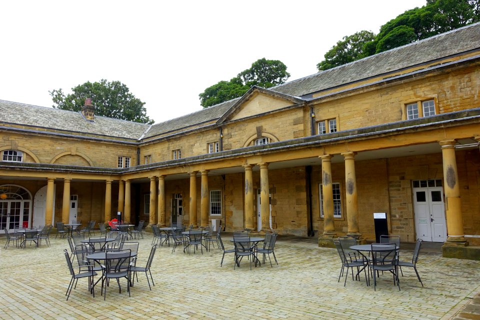 Courtyard - Harewood Gardens and Grounds - West Yorkshire, England - DSC02145