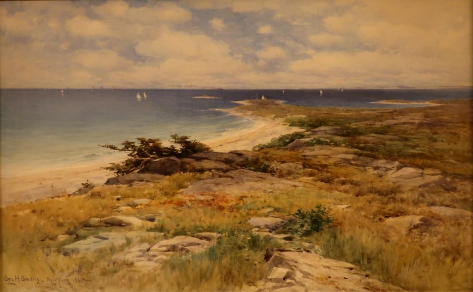 Costal Scene, New York by George Henry Smillie, 1885