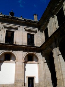 Courtyard in the Palace of the Bourbons of the Escorial Monastery