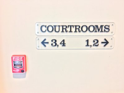 Courtrooms and Fire Alarm photo