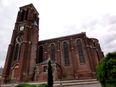 Couvron-et-Aumencourt (Aisne) église (01)