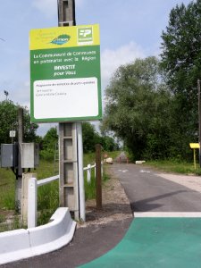 Couloisy (Oise) Piste cyclable Cuise-la-Motte - Couloisy