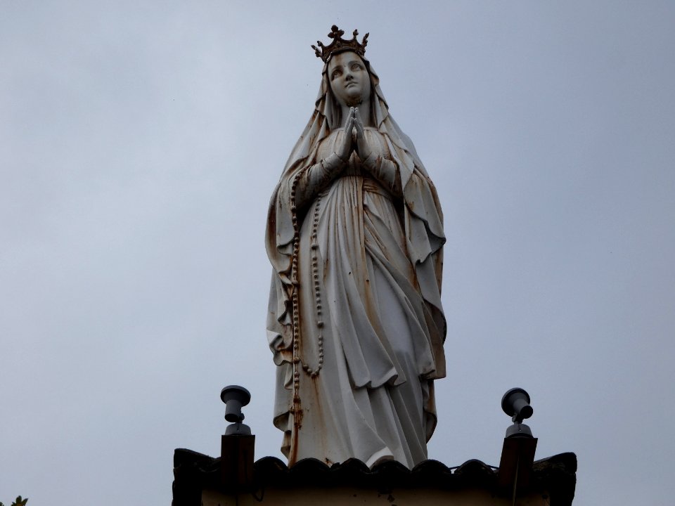 Couzon-au-Mont-d'Or - La Vénagère - Madone de Couzon - Statue