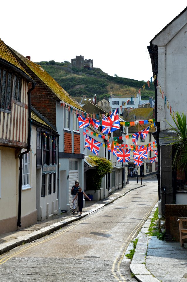 Courthouse Street and East Hill Lift, Hastings