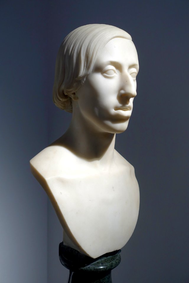 Count Guelfo Estense Trotti Mosti by Lorenzo Bartolini, 1830-1840 - Galleria nazionale d'arte moderna - Rome, Italy - DSC05425