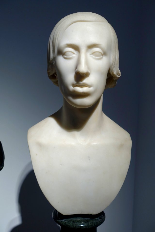 Count Guelfo Estense Trotti Mosti by Lorenzo Bartolini, 1830-1840 - Galleria nazionale d'arte moderna - Rome, Italy - DSC05424