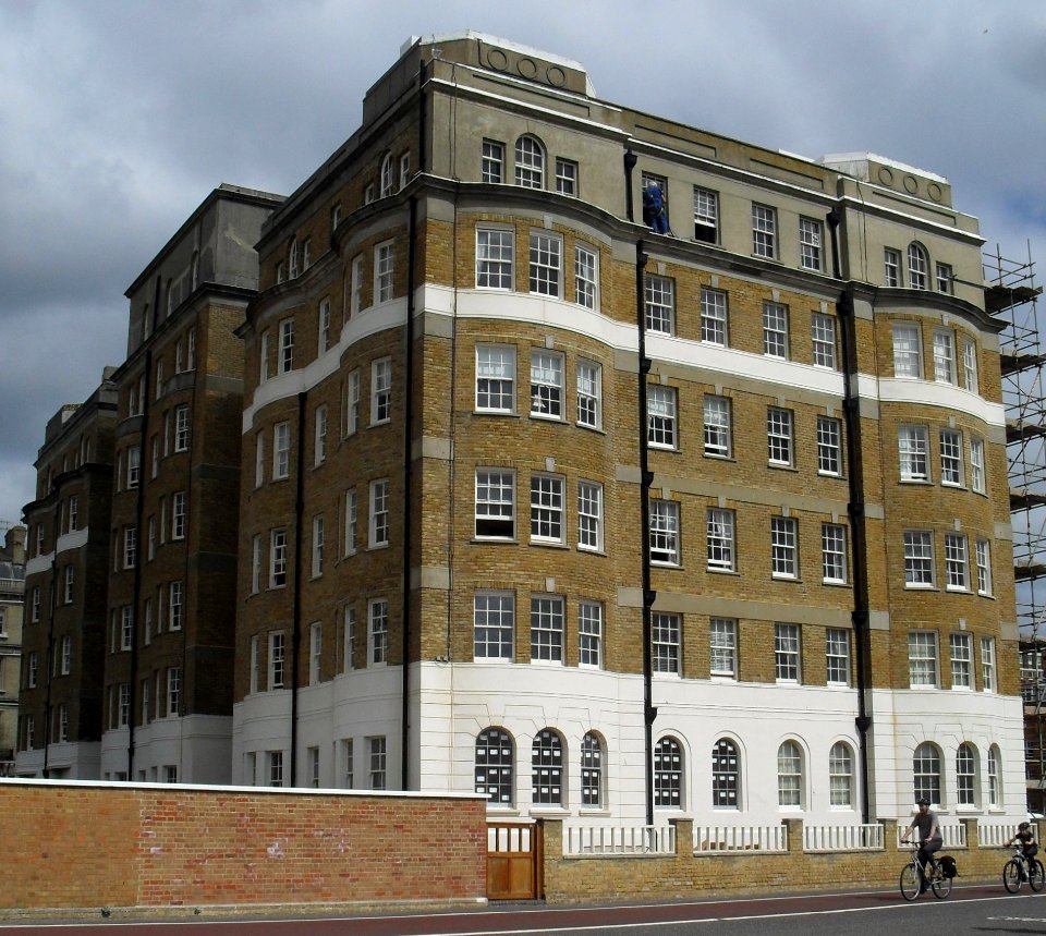 Courtenay Gate, Kingsway, Hove (August 2010) (Rear Elevation)
