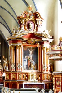 Corvey Abteikirche Kreuzigungsaltar