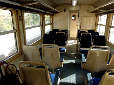Corsian DMU interior passenger