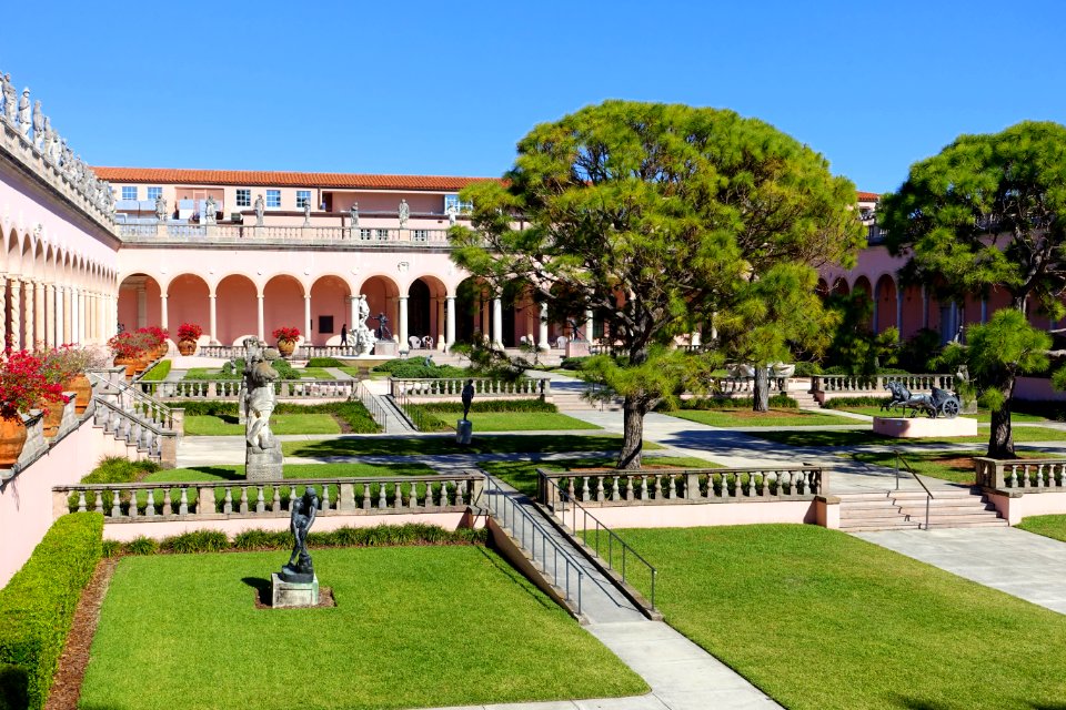 Courtyard - John and Mable Ringling Museum of Art - Sarasota, FL - DSC00656